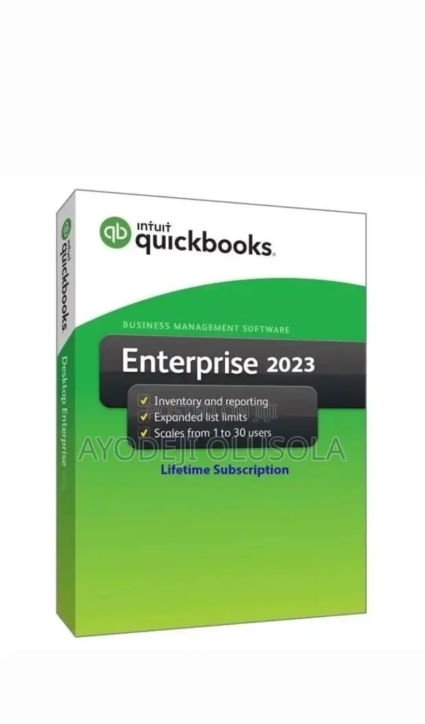 QuickBooks Enterprise 2023 - 10 Users Original License - 1