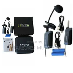 Shure UHF Wireless Microphone for Saxophone & Wind Instruments