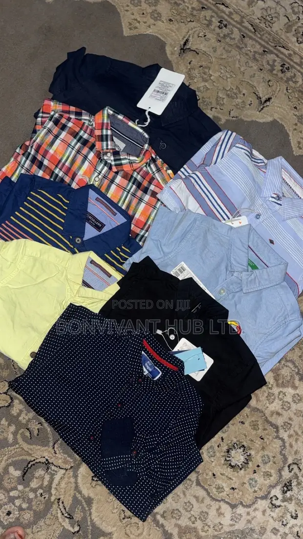 The Children's Place Boys Cotton Shirts (3-5Y) - 1