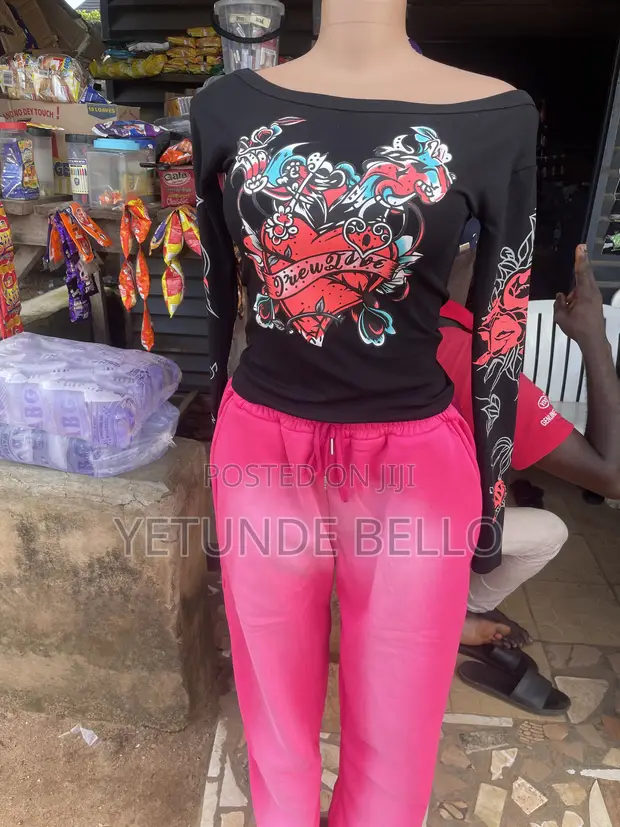 Basic Top and Jogger Set - 1