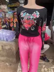 Basic Top and Jogger Set - 1