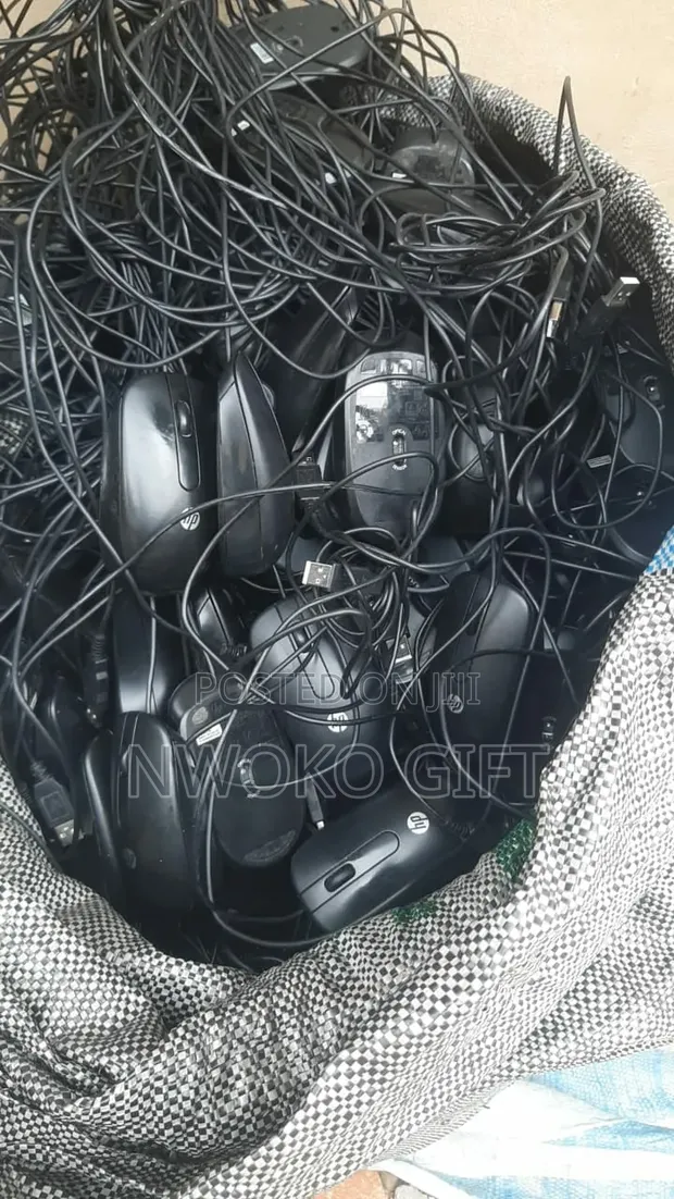 Dell & HP Wired Mice (Used) - 1