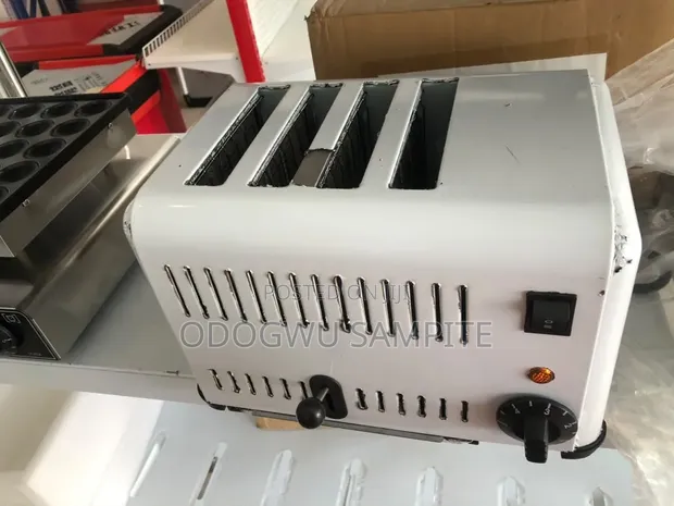 Toaster Na Wuta Na Kasuwanci Mai Rabin Slices 4 - 1