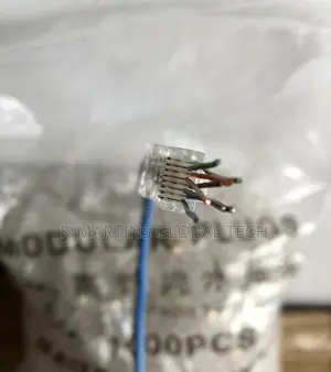 RJ45 Cat6/Cat6A Pass Through Connectors (1000 Addu)