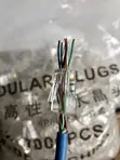 RJ45 Cat6/Cat6A Pass Through Connectors (1000 Addu) - 2