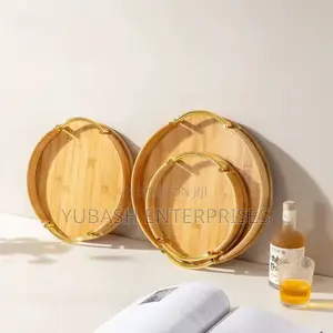 3-in-1 Bamboo Serving Tray Set