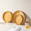 3-in-1 Bamboo Serving Tray Set - 1