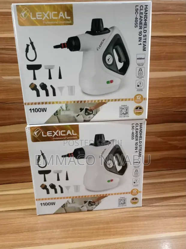 Lexical Handheld Steam Cleaner 10-in-1 (LSC-4055) - 1