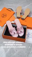 Hermes Brown Leather Slippers - Women's Size 42 - 5