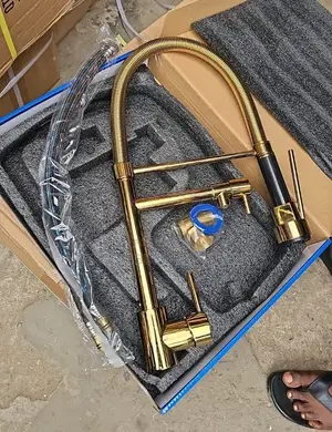 Kitchen Spring Tap - Gold