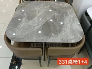 4 Seater Marble Dining Set
