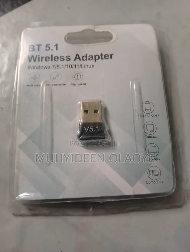 BT 5.1 Wayar Waya Adapter - 1