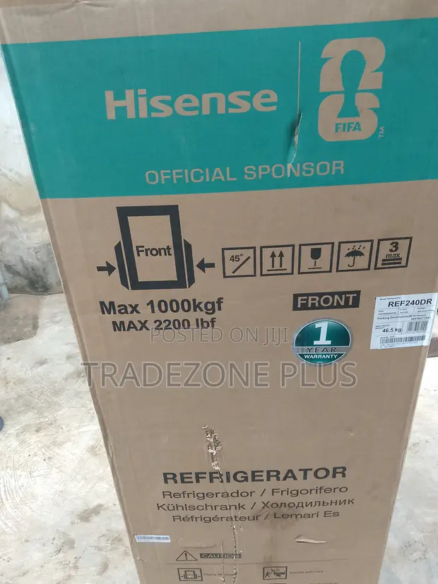 Hisense 240L Refrigerator - Brand New - 1