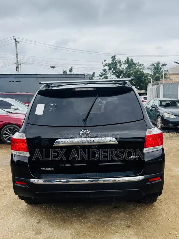 Toyota Highlander Limited 3.5L 4WD 2013 Black - 1