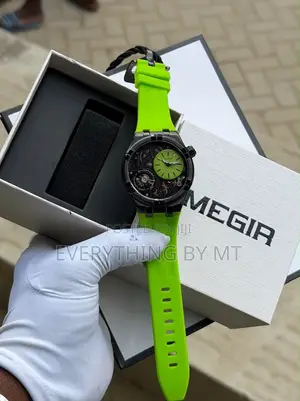 High Quality Megir Rubber Watch - Brand New