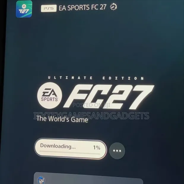 FC 27 Installation Available for PS5 and PS4 - 1