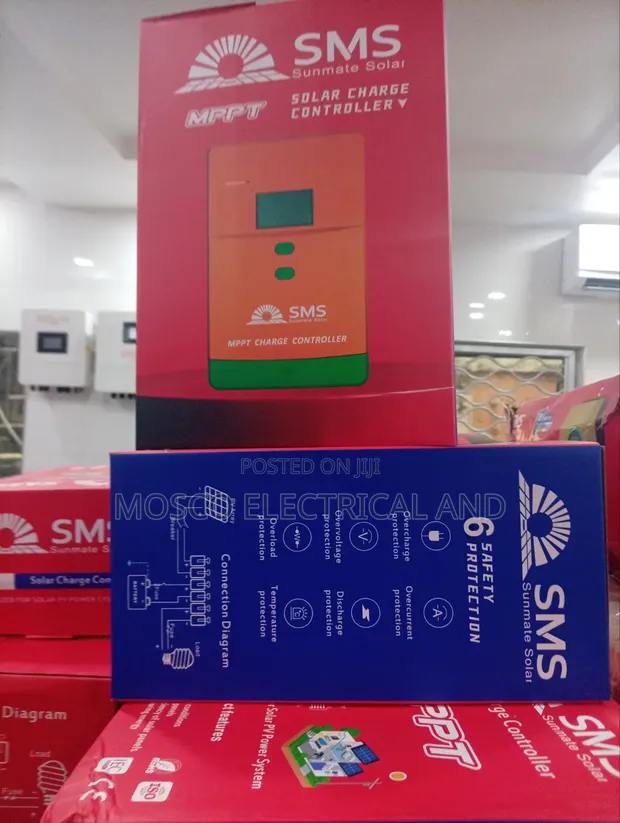 SMS 60Ah/48V Off-Grid Inverter Charge Controller - 1
