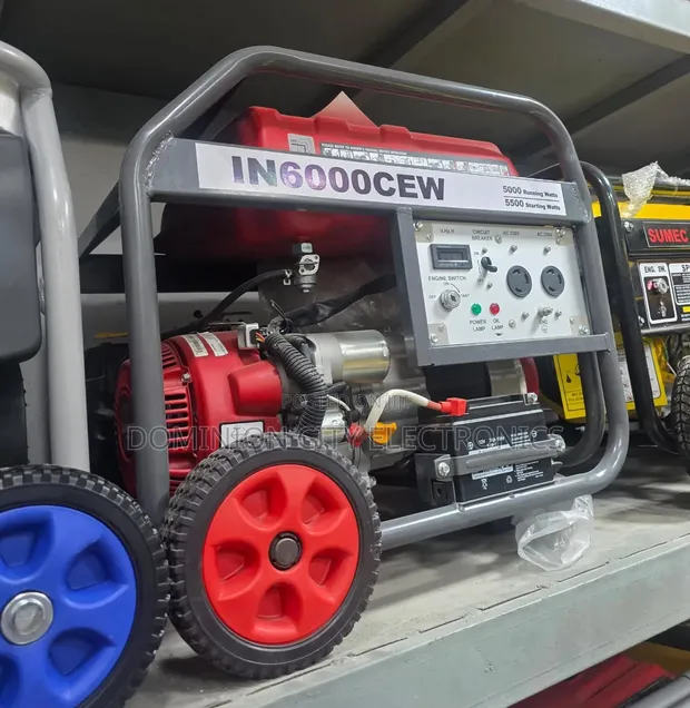 5kva Ipower Petrol Generator Model IN6000CEW - 1