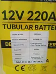 Brand New 220ah 12v Gpower Solar Tubular Battery - 2