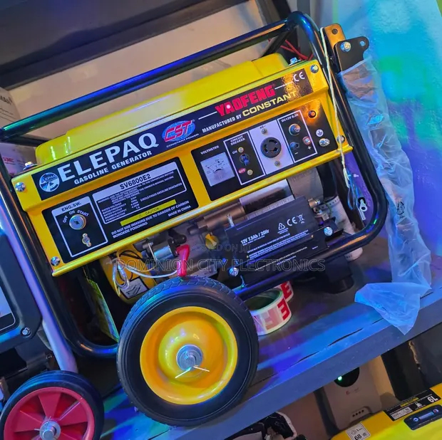 Elepaq Constant Petrol Generator SV6800E2 4.5KVA na Asali - 1