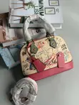 Kyakyawar Gucci Handbag Na Mata Mai Zana-zanen Graffiti - 1