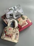 Kyakyawar Gucci Handbag Na Mata Mai Zana-zanen Graffiti - 3
