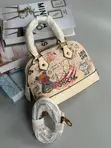 Kyakyawar Gucci Handbag Na Mata Mai Zana-zanen Graffiti - 4
