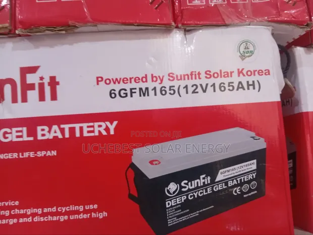 Sunfit Dry Cell Baturi 165Ah 12V - 1