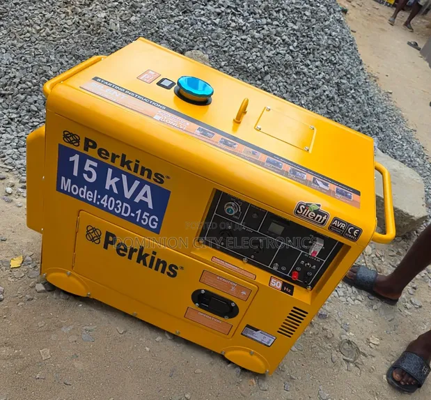 Perkins 15kVA Soundproof Diesel Generator - Brand New - 1