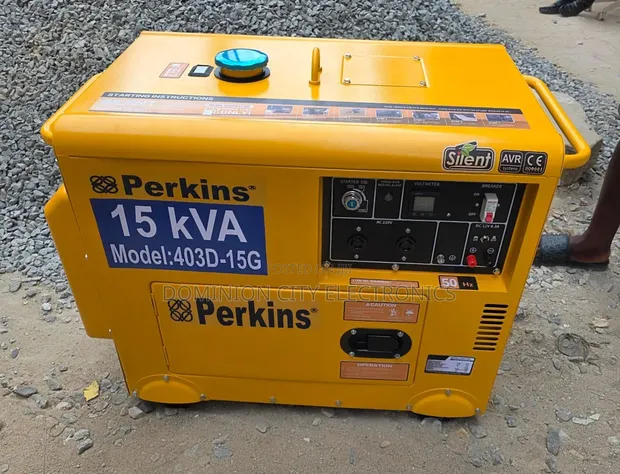 Sabon Perkins Diesel Soundproof Generator 15kVA - 1