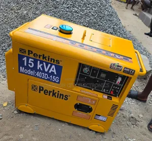 15kva Perkins Diesel Soundproof Generator - 1 Year Warranty