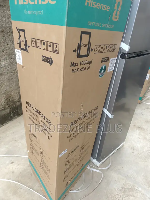 Hisense 240L Firijin Sanyi - Sabon Abu - 1