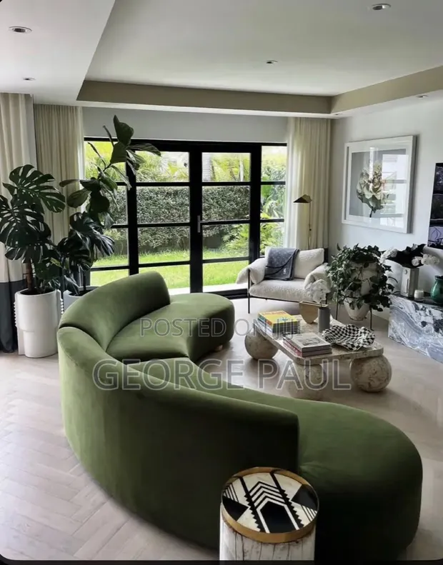 Home Interiors George Corner Sofa - Sabon Abu - 1
