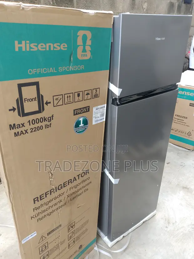 Hisense 240L Refrigerator - Brand New - 1