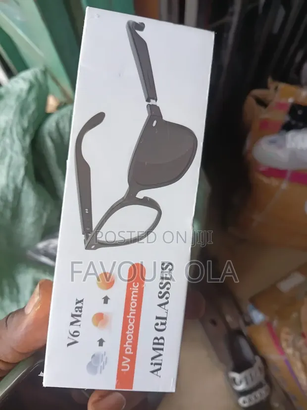 V6 Max AI Smart Glasses with Voice Assist & BT Calls - 1