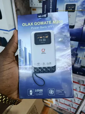 Olax Gomate M200 4G LTE Wi-Fi 6 Router & Power Bank