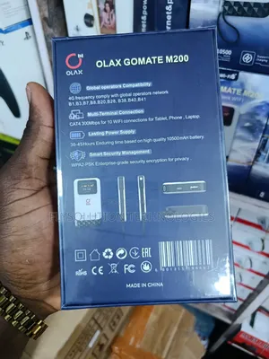 Olax Gomate M200 4G LTE Wi-Fi 6 Router & Power Bank
