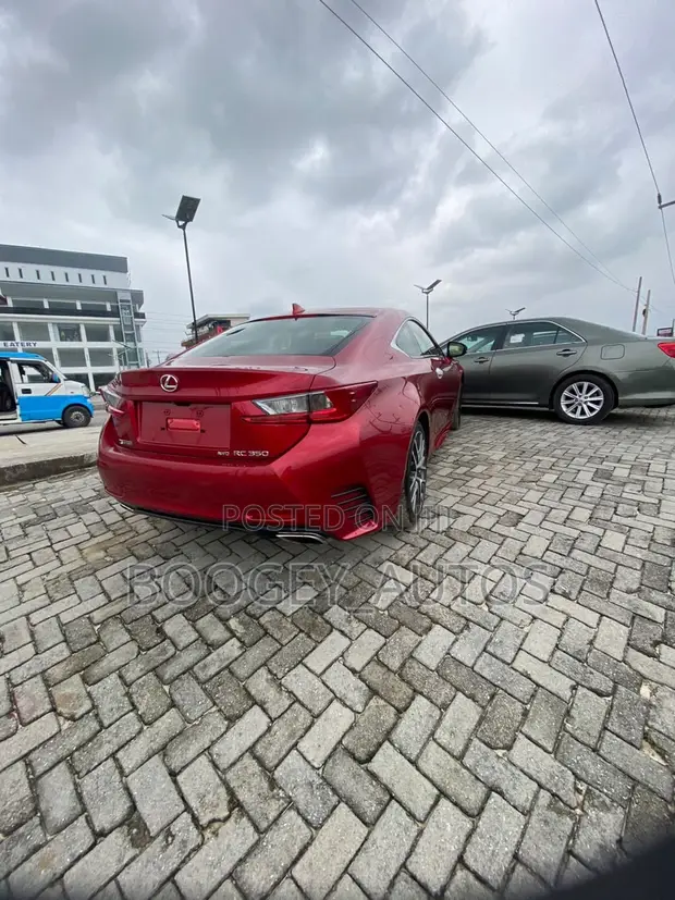 Lexus RC 2015 Red F-Sport - 1