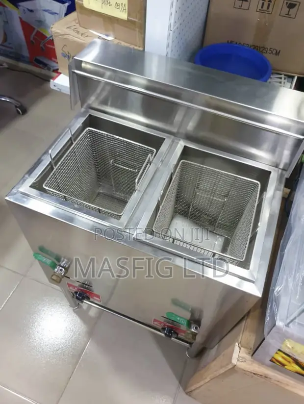 Commercial Gas Deep Fryer - 28L Capacity - 1