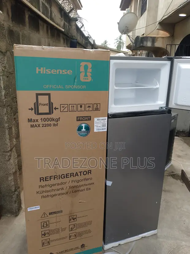 Hisense 240 Litres Refrigerator - Sabon Abu - 1