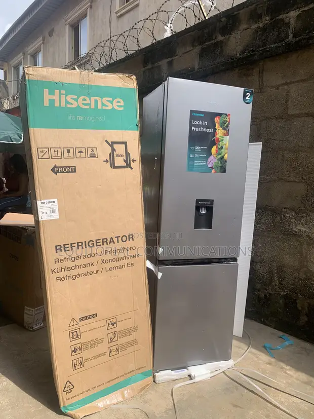Hisense 264L Double Door Fridge 35DCB - 1