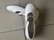 Fendi Mata Takalmi Beige Deri Flats - Girman 15 - 2