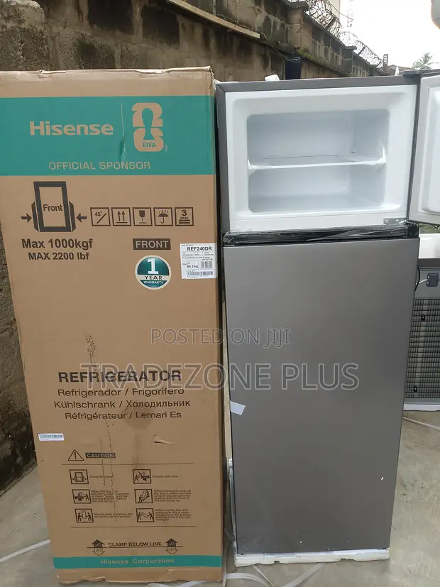 Hisense Refrigerator 240L - Brand New - 1