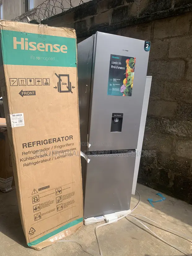 Hisense 264L Double Door Fridge - Brand New - 1
