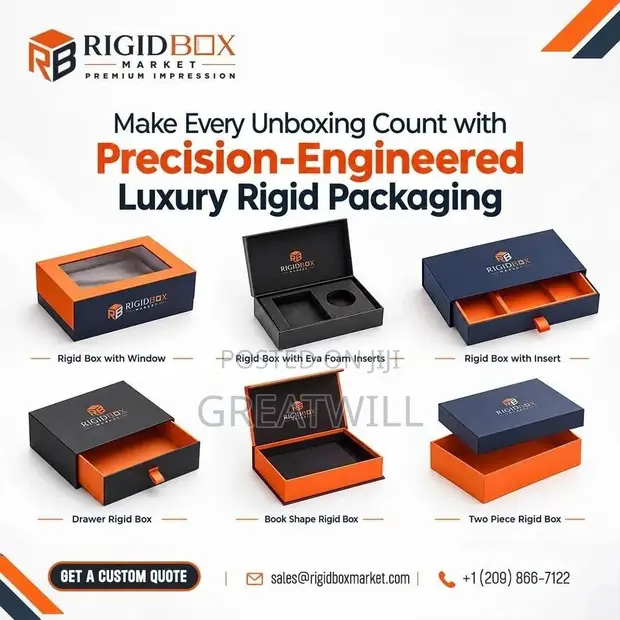 Box Packaging Red - 1