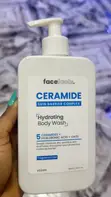 Face Facts Ceramide Moisturizing Body Lotion & Hydrating Wash Duo - 3
