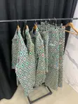 African Print Denim T-Shirt - 3
