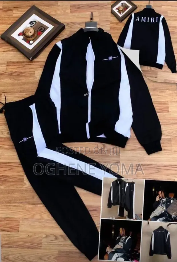 Amiri Classic Cotton Joggers - Black, 4XL - 1