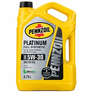 Pennzoil Platinum SAE 5W-30 Full Synthetic Motor Oil - 4.73L
