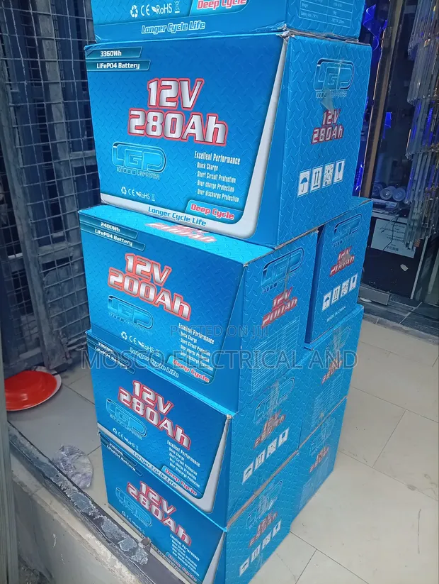 Brand New CGP 200Ah 12V Deep Cycle Solar Battery - 1